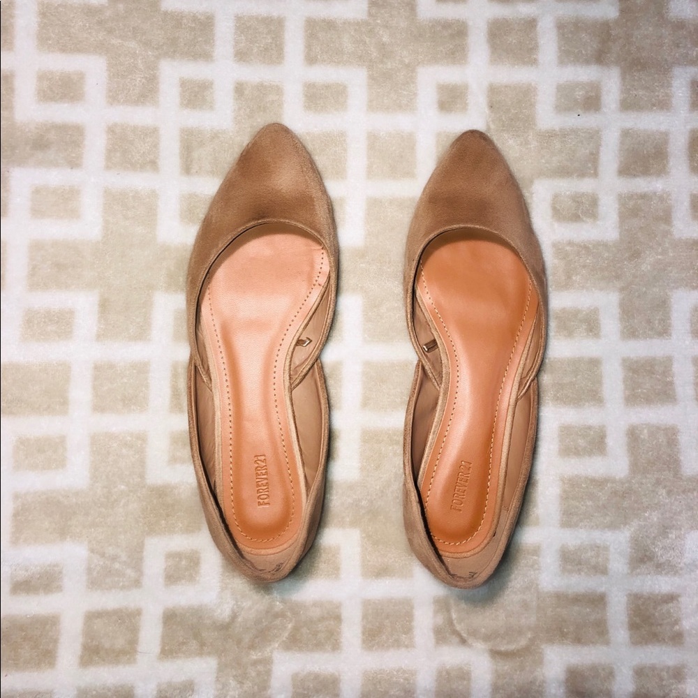 suede flats